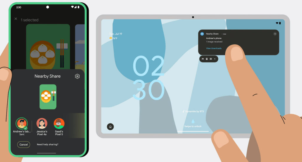 Como compartilhar arquivos entre dispositivos Android e PCs com Windows?